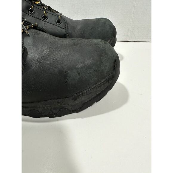 DEWALT ASTM F2413-18‎ Men\'s Steel Toe Work Boots Size 13 Black EVA Leather 77366 main image 11